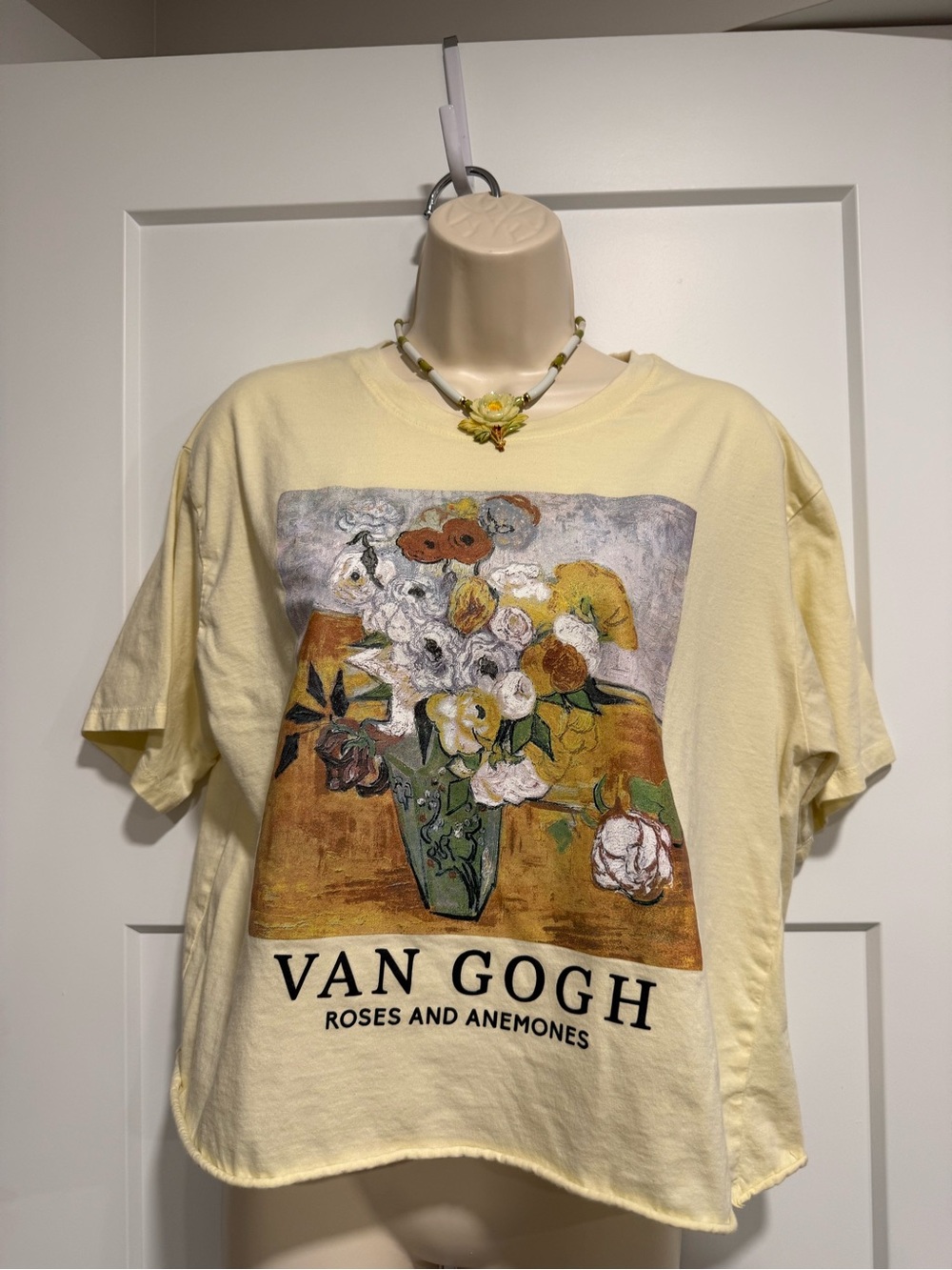 Van Gogh Roses & Anemones Graphic Tee – Organic Generation – L